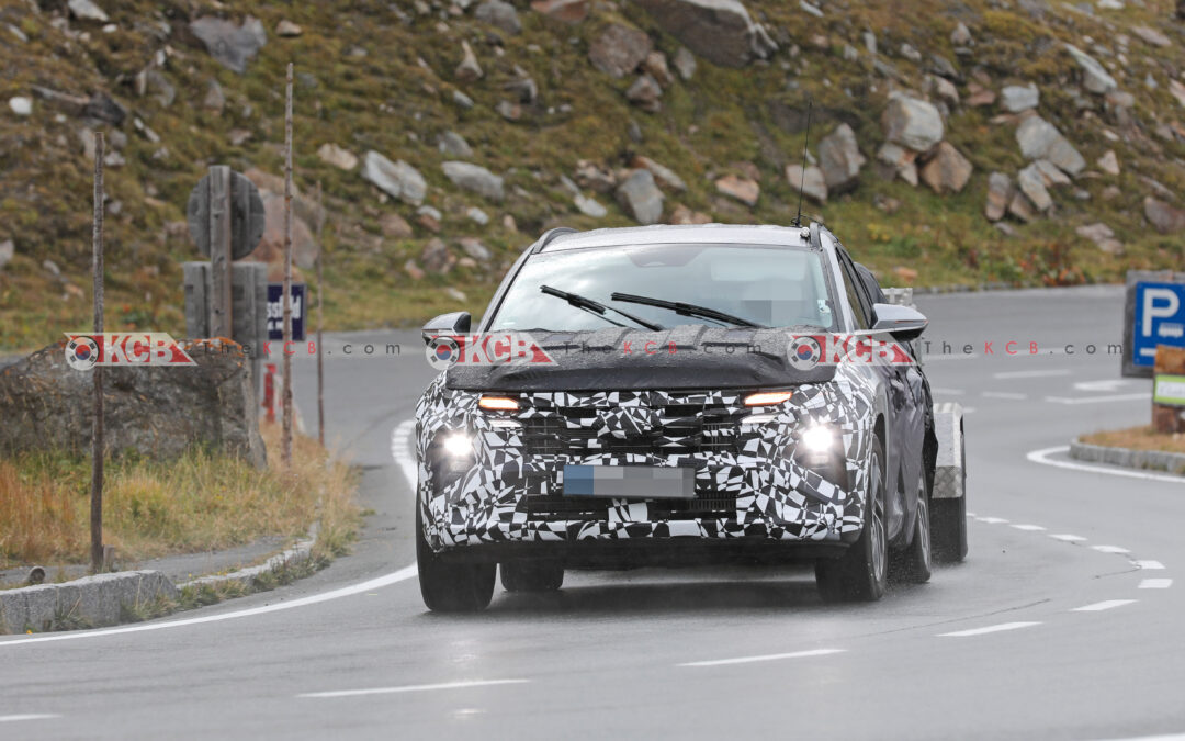 Hyundai Tucson Facelift Spied Showing New Details